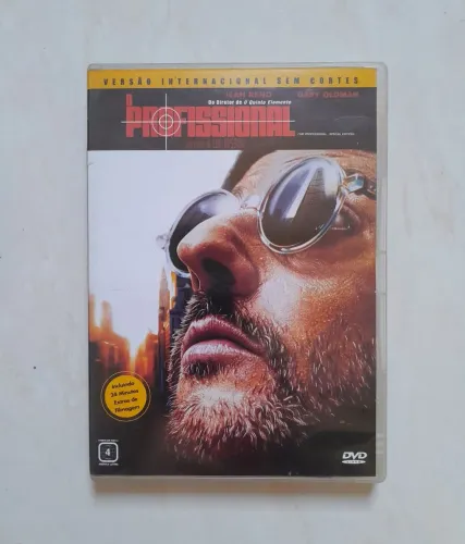 Dvd O Profissional- versão internacional sem cortes (usado)