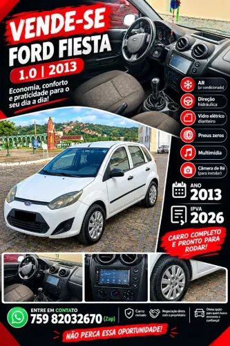 Ford Fiesta 1.0 8V Flex/class 1.0 8V Flex 5P 2013