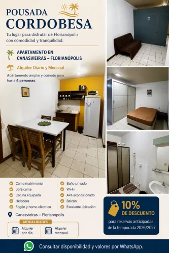 Apartamentos Mensal e Diária