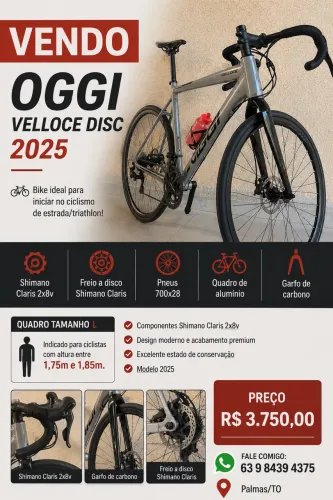Bicicleta Speed/Road - Tamanho 56 - Excelente estado
