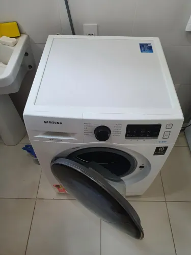 Lavadora 127V Samsung EcoBubble 11kg Digital Inverter - WW11K6800AW - 110V/127V