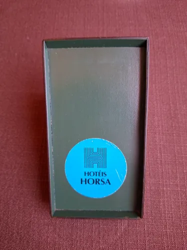 Porta bloco de notas ou caculadora - Item Raro - Hotel Nacional (Hotéis Horsa)