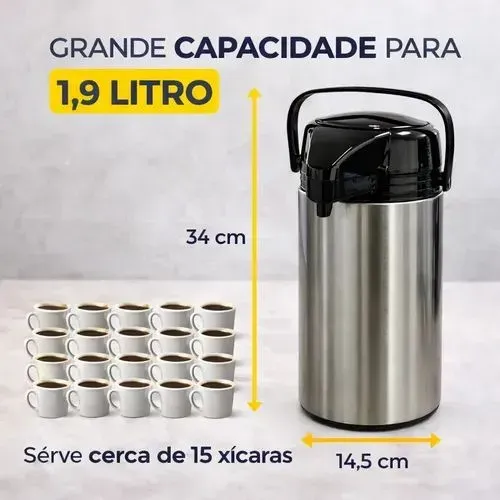 Garrafa Térmica 1,9 Litros