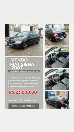 Fiat Siena 1.0/ EX 1.0 MPI Fire/ Fire Flex 8V 2007