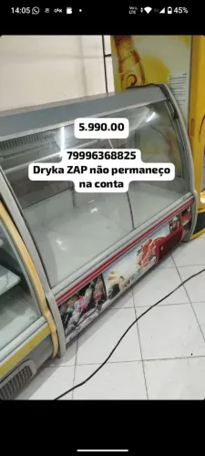 Balcão expositor pra açougue 
