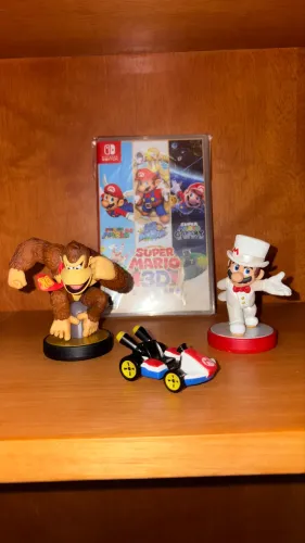 Super Mario 3D All Stars Nintendo Switch + 2 Amiibos