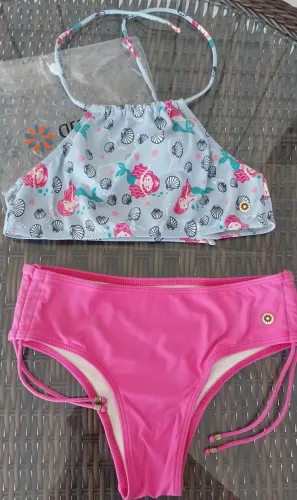 Biquini Infantil SereiaTam 14