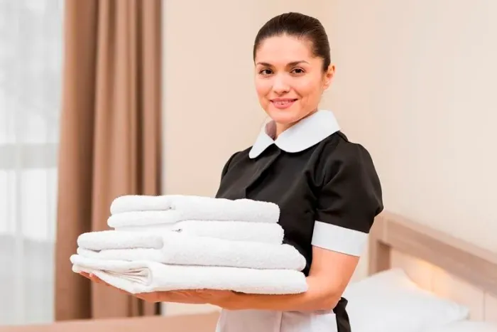 Doméstica, auxiliar de cozinha, babá e atendente
