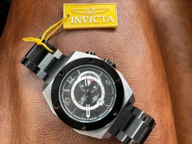 Relógio Invicta Gmt Tam Grande 48mm Quartz Usado (Usado)