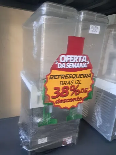 Refresqueira Bras 8lts cada cuba
