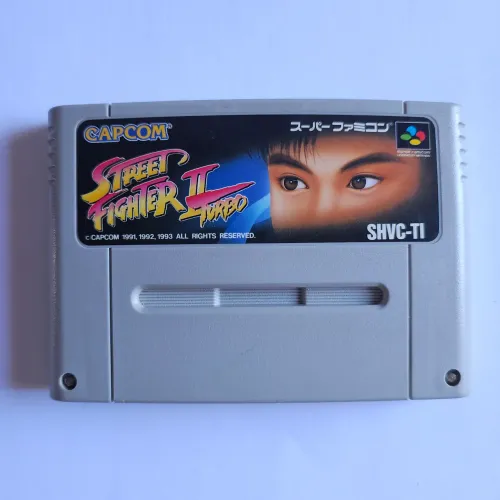 Street Fighter 2 Turbo Super Famicom Original Japonês