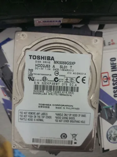 Hd 500 gb notebook