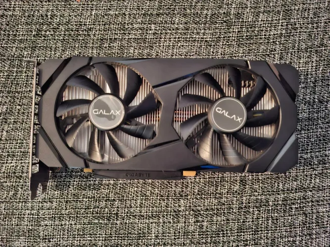Placa de Vídeo GTX 1660 Super 6GB GALAX 1-Click OC - Funcionando