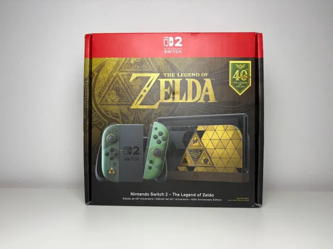 Nintendo Switch 2 - The Legend of Zelda - 40th Anniversary Edition