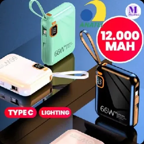 Power Bank Turbo 66W de 12000mAh