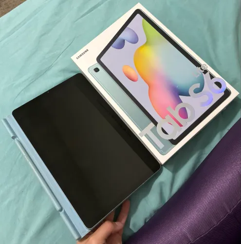 Samsung Galaxy Tab S6 Lite 64GB Azul + S Pen + Capa Original