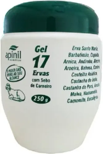 Gel de massagem 17 ervas 