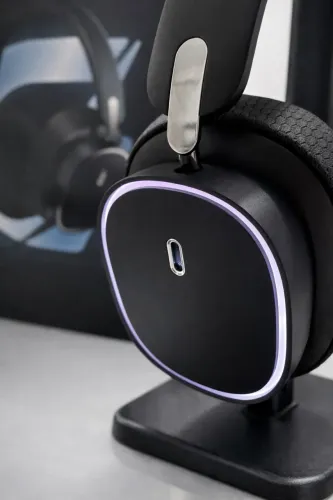 Headset Gamer Baseus GH02 Wireless + Suporte | RGB | Caixa Original