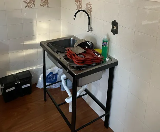 Pia Semi Industrial Inox