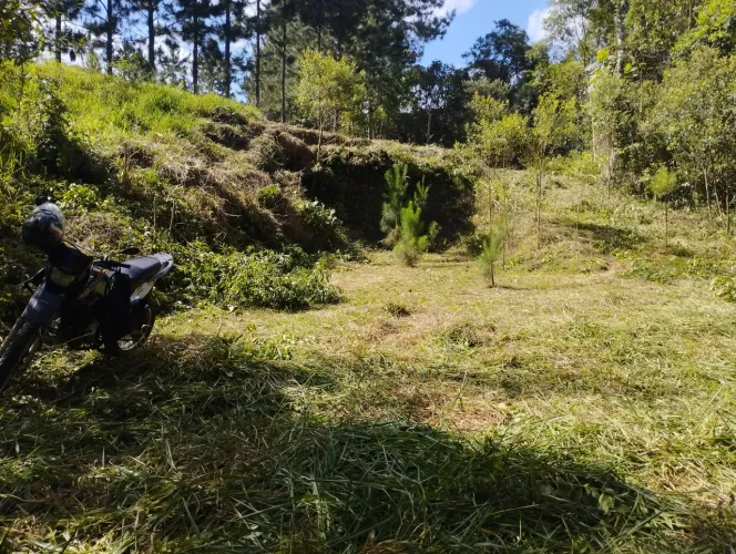 Vendo terreno a vista 55.000 ou entrada mais parcelas pega o carro como entrada