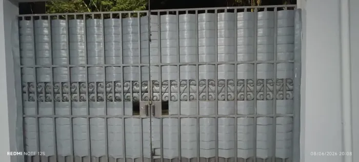PORTÃO DE FERRO REFORÇADO - 3,62 m x 2,30 m