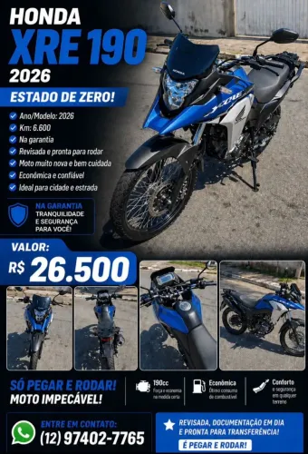 Vendo linda xre único dono na garantia