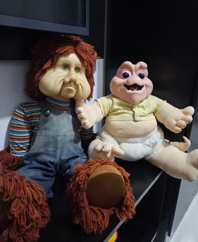 Boneco - Baby dinossauro e o Fofão originais