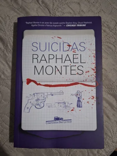 Livro Suicidas de Raphael Montes