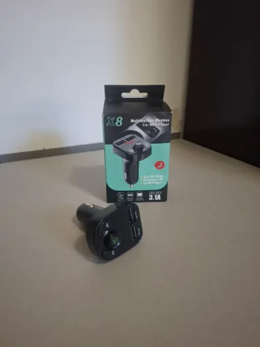 Transmissor FM Bluetooth Veicular