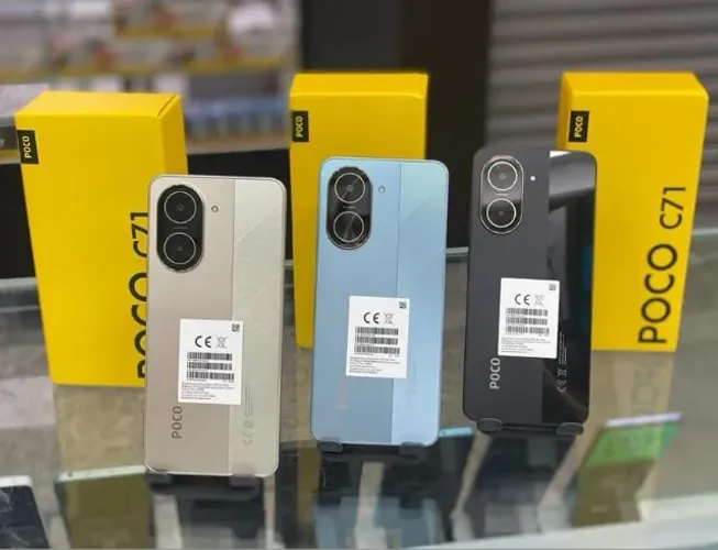 Promoção! Celular Xiaomi Poco C71 - Lacrado + Garantia - Em até 12x