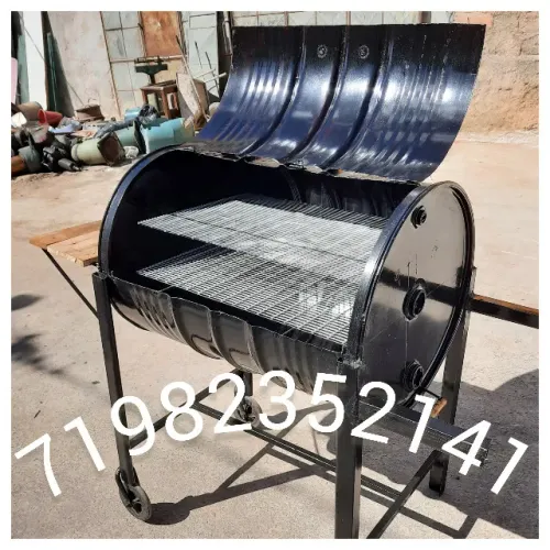 churrasqueira Com rodinhas para transporte