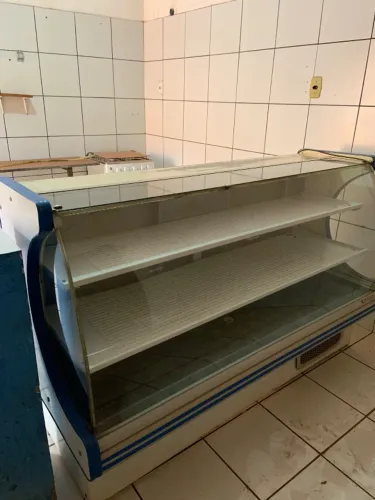 Freezer balcão expositor refrigerador