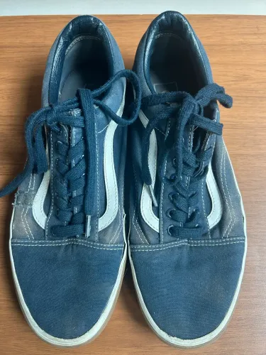 VANS azul , n 42/43 ( 28,5cm)