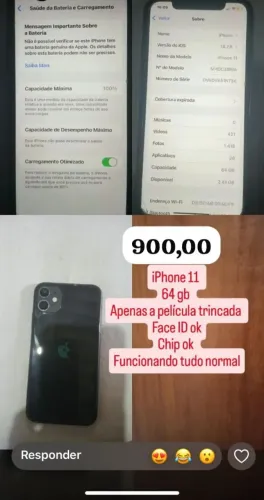 Vendo iPhone 11