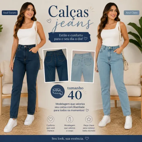 Calças Jeans que irão te valorizar!!