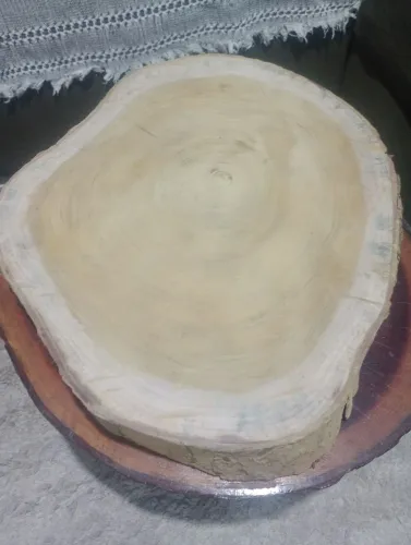 Bolacha artesanal de madeira vinhático 150,00