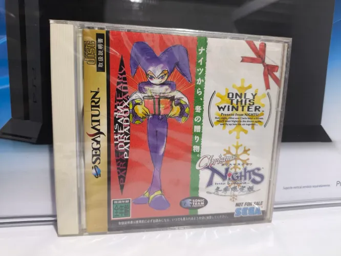 Jogo Christmas Nights Into Dreams - Sega Saturn (LACRADO/ SEM USO)