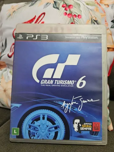 Jogo Gran Turismo 6 PS3 - Edição Ayrton Senna (Original)