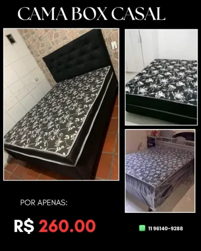 cama box casal (promoção limitada)