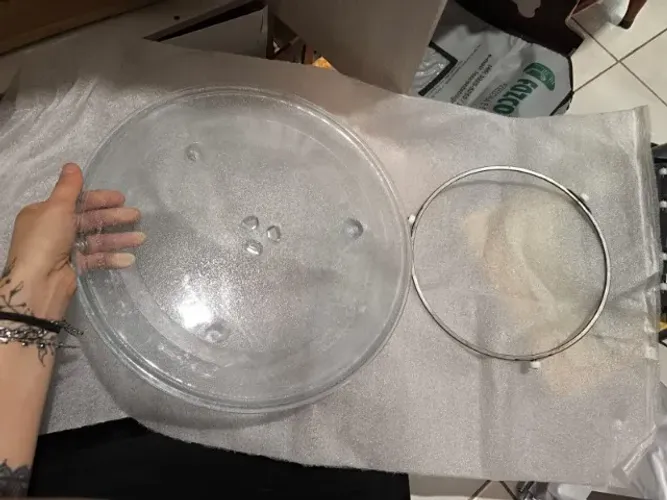 Prato microondas 36cm