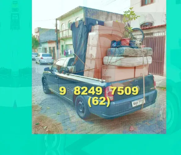Frete para Jardim Goiás, Setor Marista e Vila Nova! Contato: 62?9?8249?7509