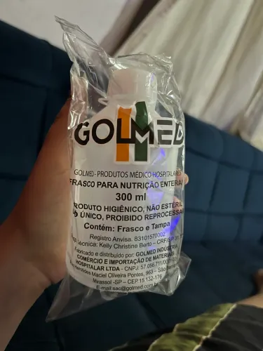 Frasco para nutrição