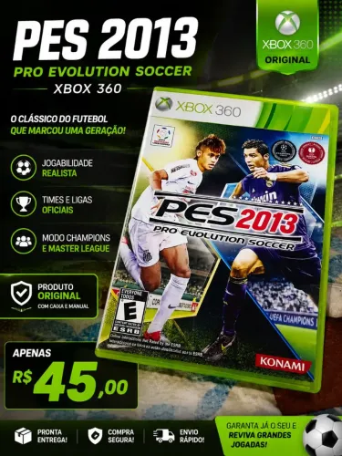 PES 2013 PARA XBOX 360.