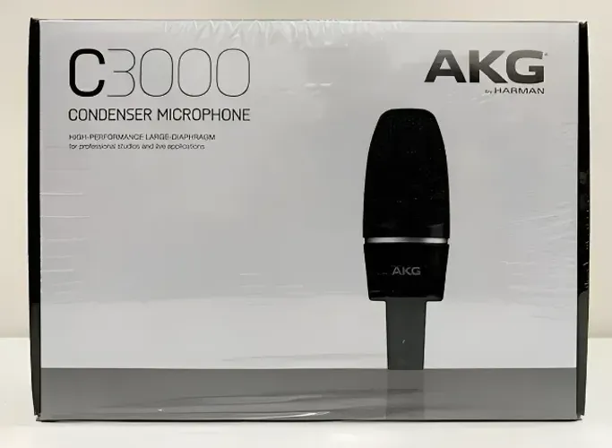Microfone Condensador Akg C3000 Studio Zero