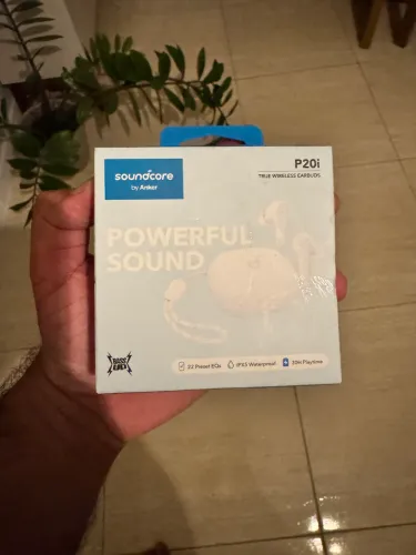 Fone Bluetooth Anker P20i Branco Bass UP 