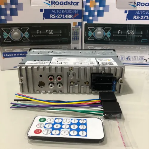 Auto rádio bluetooth roadstar e htech