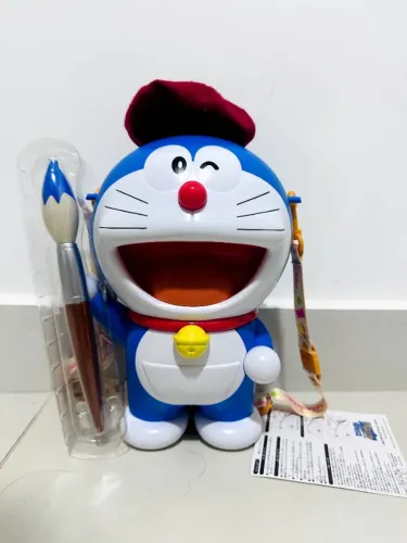 Boneco Doraemon Colecionador, comprado na Universal Studios Japan