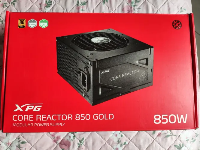 Fonte XPG Core Reactor 850W 80 Plus Gold Full Modular | Completa na Caixa