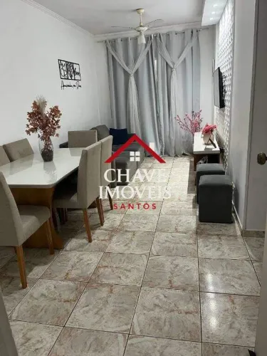 Apartamento com 2 dormitórios à venda, 65 m² por R$ 450.000,00 - Vila Belmiro - Santos/SP