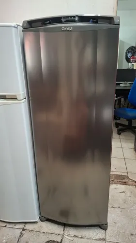 GELADEIRA CONSUL FACILITE FROST FREE INOX CONSERVADA